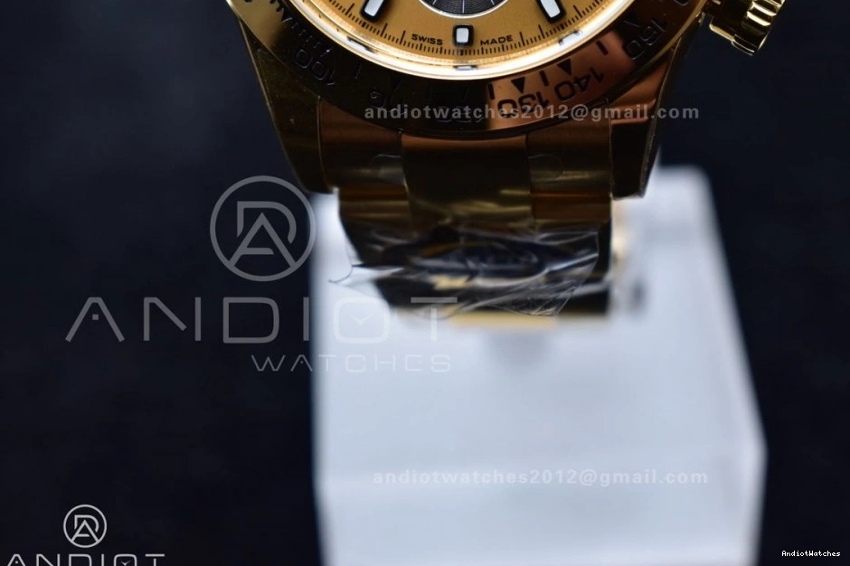 SA 761 Dial 1:1 YG FreshLook on BTF 116508 Black Daytona YG Edition Best Bracelet 1101